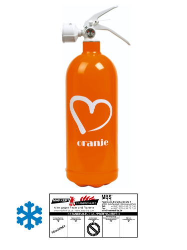 Jockel F2JM 5 Designfeuerlöscher wiederbefüllbar, 2L, EN3